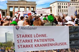 Alexianer protestieren für ausreichende Finanzierung